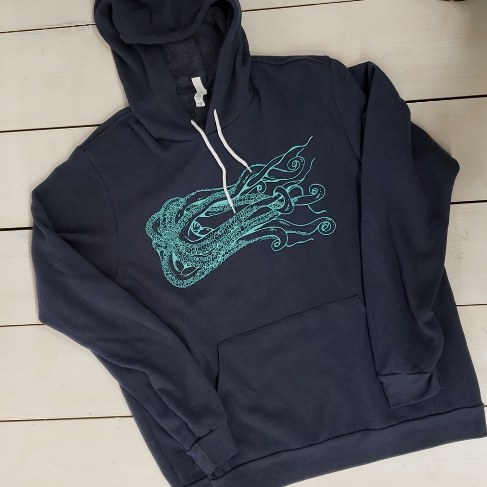 Octopus Ink Hoodie NWT
